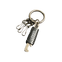 Cowhide Key Holder Smart Organizer Multi-tool Bottle Opener