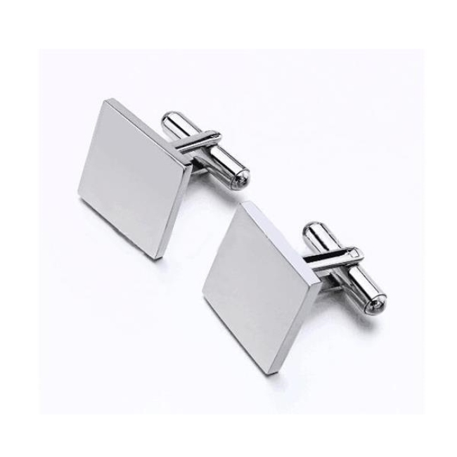 Engraved Initial Cuff links