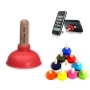 Silicone toilet phone stand