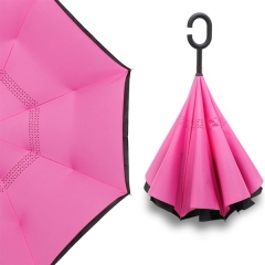 Windproof UV Protection Double Layer Reverse Umbrella