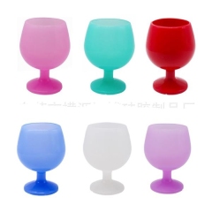 Silicone Goblet Glass
