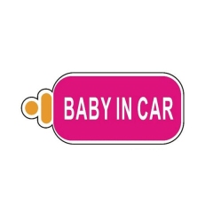 Baby In Car Magnetic Car Sticker