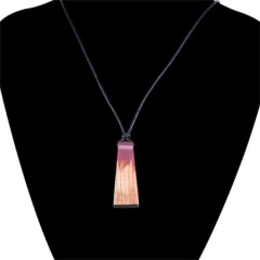 Resin Pendant Necklace