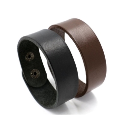 Simple Style Leather Wristband