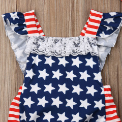 Hot Selling Pretty Fashion Baby Infants Girls Knitted Bodysuit Rompers Set Newborn Winter Summer Boutique Clothing