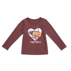 Lovely Football Pattern Autumn Children's Boutique Clothing Set