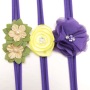 Hot Sale Baby Girl Hair Accessories Stretch Nylon Flower Headband