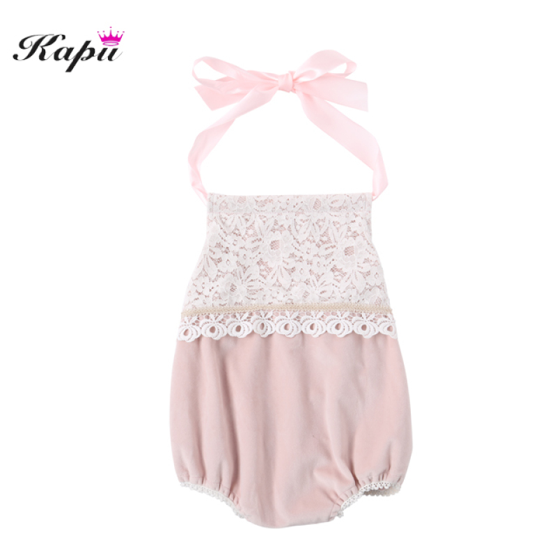 Fashionable clothes cute newborn baby romper for new design