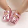 Custom High Quality Designer Newborn Baby Girls Flower Prints Shoes Prewalker for School