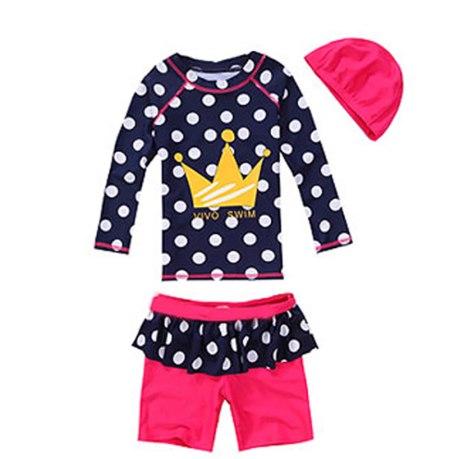 Wholesale factory swimwear long sleeve swimsuit bucket hat print bikini