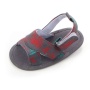 New Fashionable grey custom printed shoes baby girl sandals