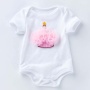 Hot Sale Cotton Toddler Birthday Romper For Girls