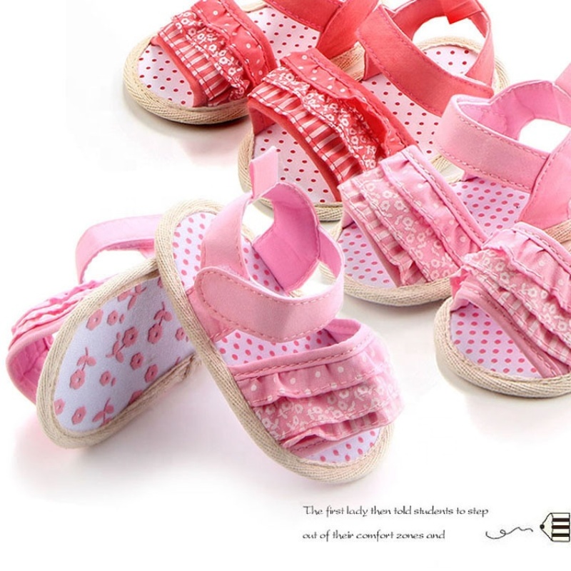 Cheaper price baby outdoor shoes strap flat bandana sandals