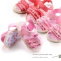 Cheaper price baby outdoor shoes strap flat bandana sandals