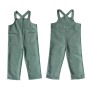 Wholesale New Design Baby Girls Trousers Solid Color Corduroy Overalls Striped Hoodie Unisex Clothing Sets