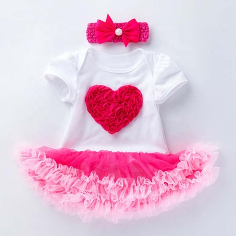 Wholesale Birthday Cute Baby Clothing Toddler Outfits Set