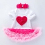 Wholesale Birthday Cute Baby Clothing Toddler Outfits Set
