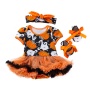 2021 pumpkin cartoon printed girls' tutu dresses pettiskirt toddler girk clothing set