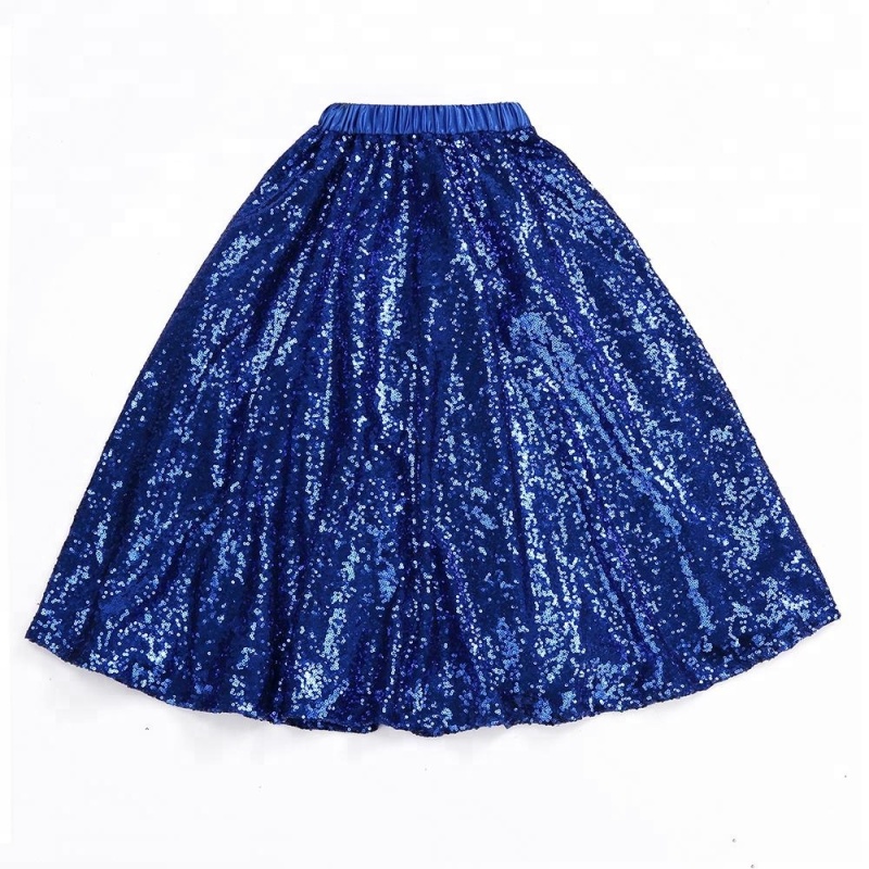 Summer shiny girl kids clothes sequin skirt wholesale children's boutique clothing