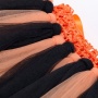 New arrival black toddler tulle pleated skirt vintage 3 piece set romper