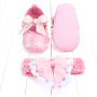 Promotional Casual Wear Beautiful Baby Newborn Girls Shoes for Sale