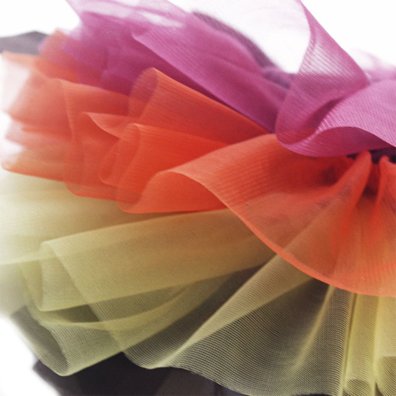 New arrival Amazon cotton soft colorful tulle baby ruffle trousers diaper pants
