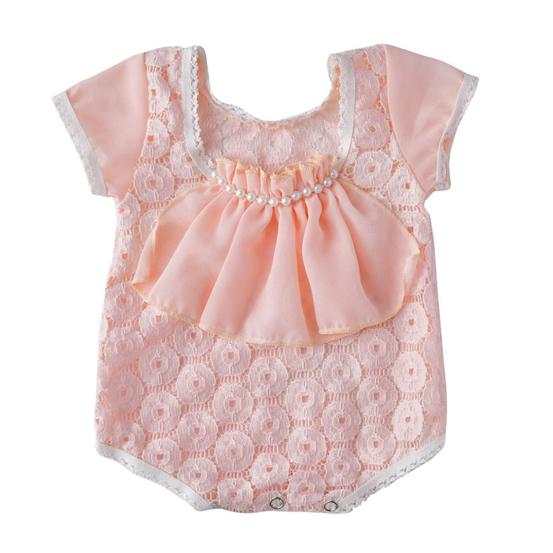 Wholesale custom cute newborn infant baby clothes girls