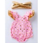 Summer infant toddlers clothing  100% cotton sequins baby clothes set gift