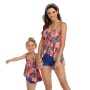 2021 wholesale sexy custom print high cut bikini female swimwear