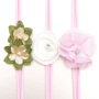 Hot Sale Baby Girl Hair Accessories Stretch Nylon Flower Headband