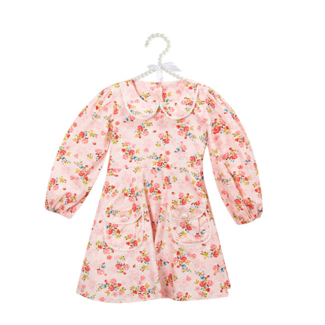 Wholesale New Born High Quality Trendy Baby Dresses Infant Colorful Boutique Clothing for Girls