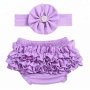 New Cotton Ruffle Bum Baby Bloomers kids bloomer made in china
