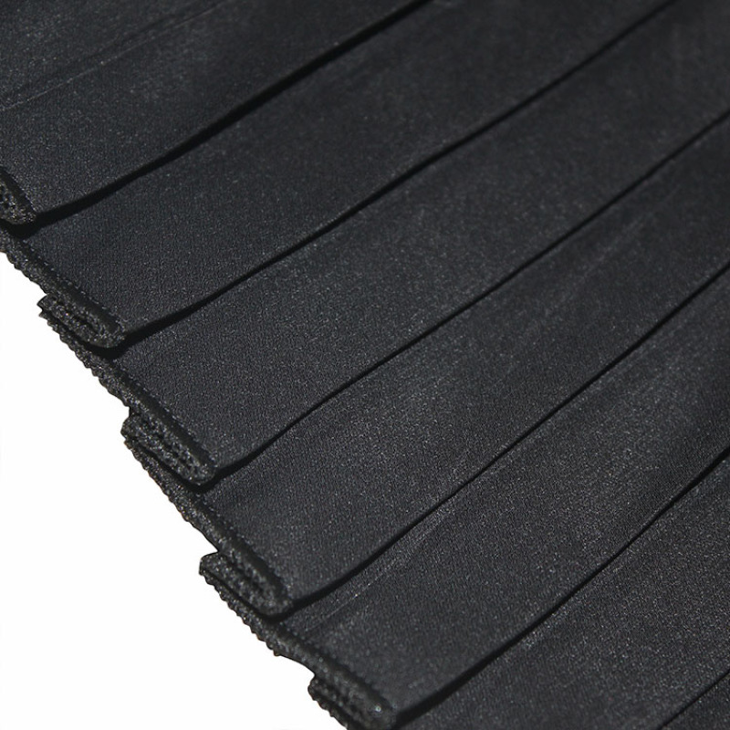 New 2021 boutique solid color chiffon ruffle girls pleated casual skirt