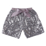 Little Girl Summer Boutique Baby Girls Sequin Shorts With Bow