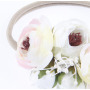 Amazon Hot Sale Nylon Handmade Baby Girl Flowers Headband