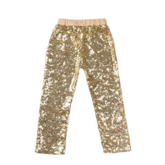 Customize Baby Girls Colorful Pants, Sequin Sparkling Leggings