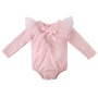 2019 Fashion Beautiful Baby Girl Cute Short Sleeve Baby Lace Romper
