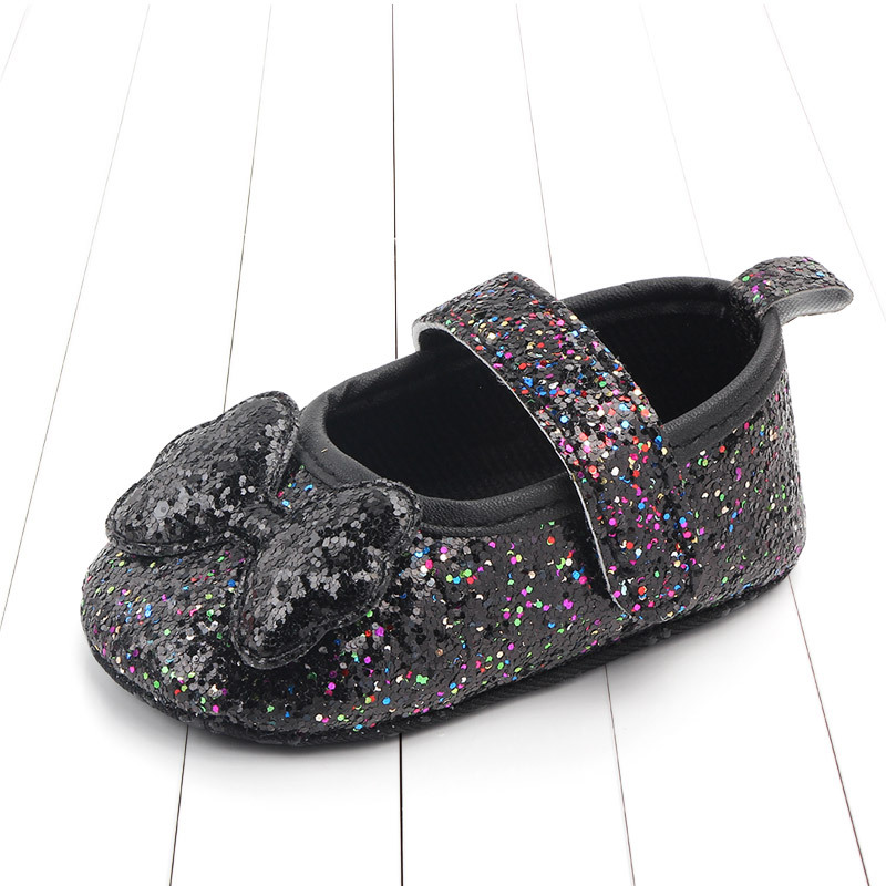 Promotional Multicolor Boutique Newborn Baby Girls Princess Shoes Prewalker for Sale