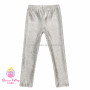 Top selling kids autumn winter pants girl's PU leather leggings sequin leggings