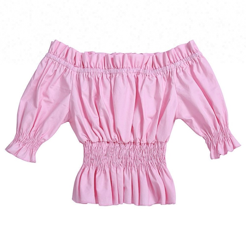 2018 Girl Off Shoulder New Design Tunic Little Girl Model Top 100 Children's Clothing