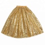 Summer shiny girl kids clothes sequin skirt wholesale children's boutique clothing