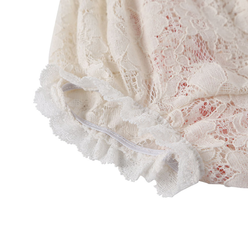 Toddler Kids Baby Girls Clothes set Summer Sleeveless Lace Top and Bloomer Outfit Set 