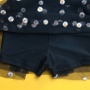 Summer new style strappy black mesh bikini swimwear criss cross swimsuit dress