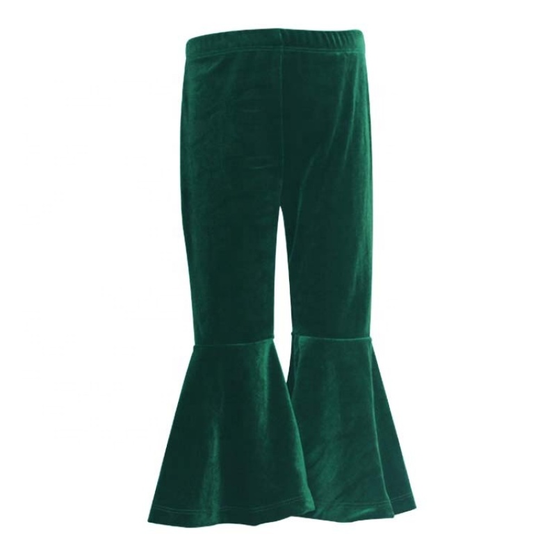 MEDOLOVE Fashion Toddler Kids Velvet Pant Little Baby Girls Bell Bottom Pants Flare Trousers