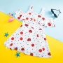 2021 summer new teen swimwear kids hollow front tie fruit bikini