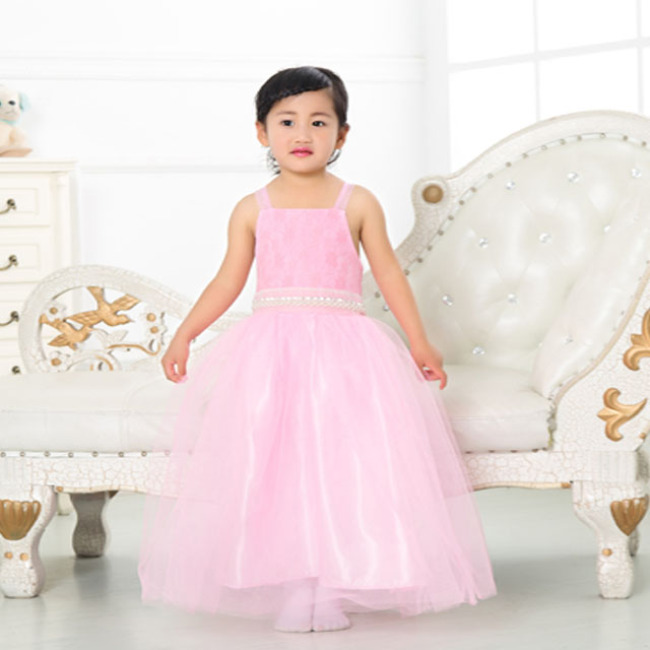 Baby Princess Boutique Lace Flower Girl Wedding Dresses For Girls