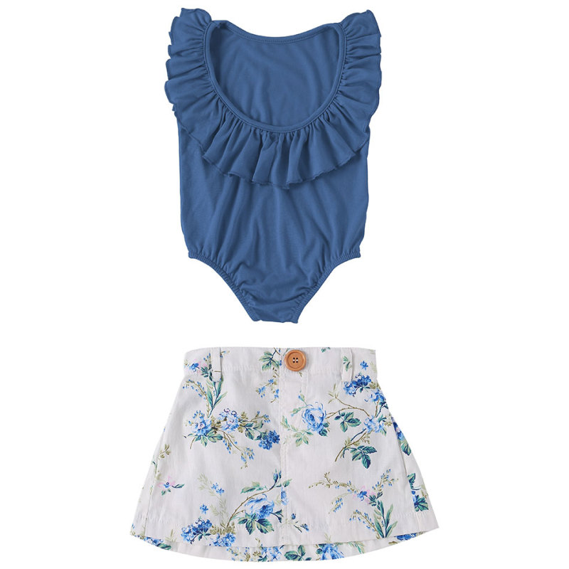 Latest Design Children Leotard With Skirts Set For Girls 