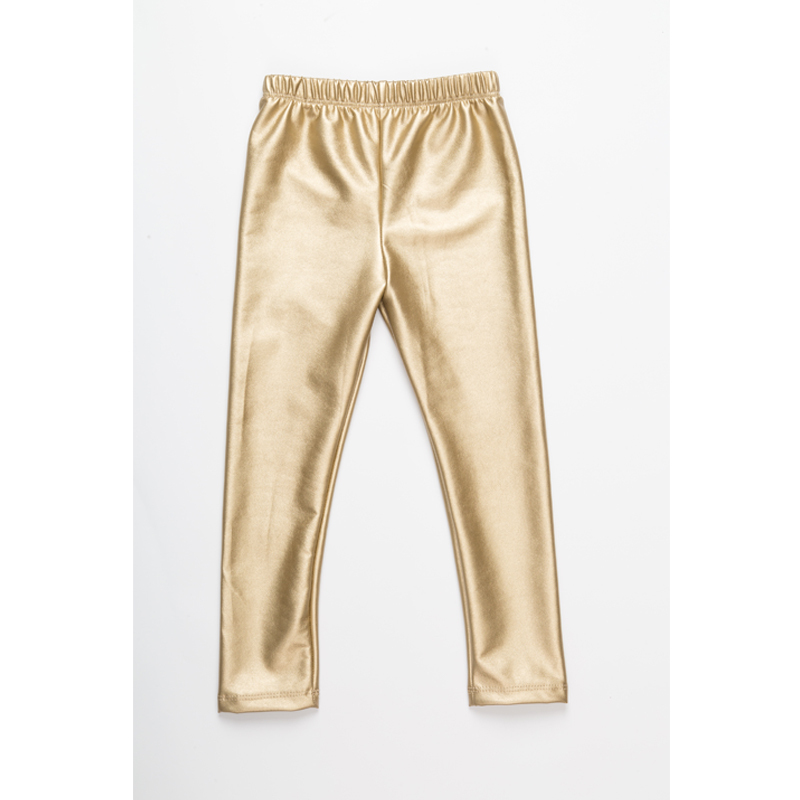 Newest design products multi color kids imitate leather pants baby girl leather leggings