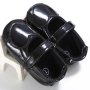 Wholesale Anti-Slippery Stylish Baby Kids Girls Silver White Gold Hook and Loop Shoes