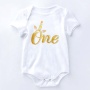 Hot Sale Cotton Toddler Birthday Romper For Girls